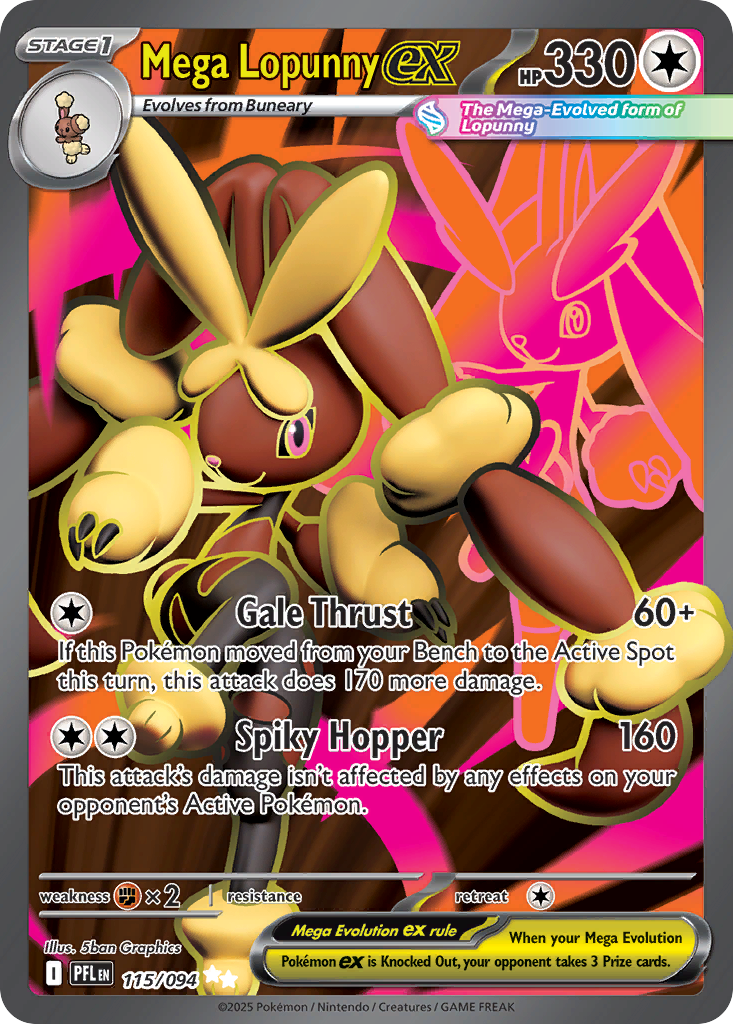 Mega Lopunny ex 115/94