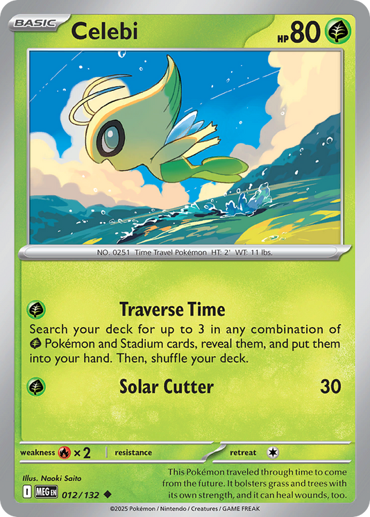 Celebi (Reverse Holo) 012/132