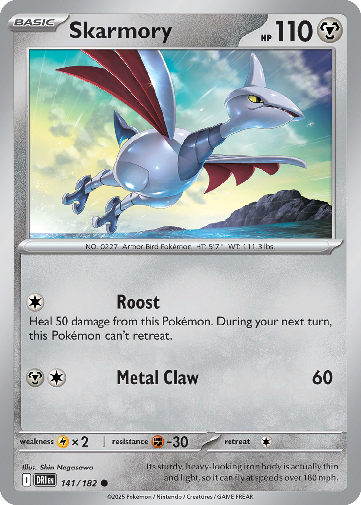 Skarmory (Reverse Holo) 141/182
