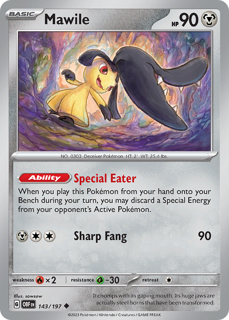 Mawile (Reverse Holo) 143/197