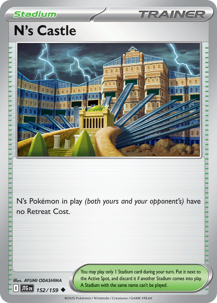 N's Castle (Reverse Holo) 152/159