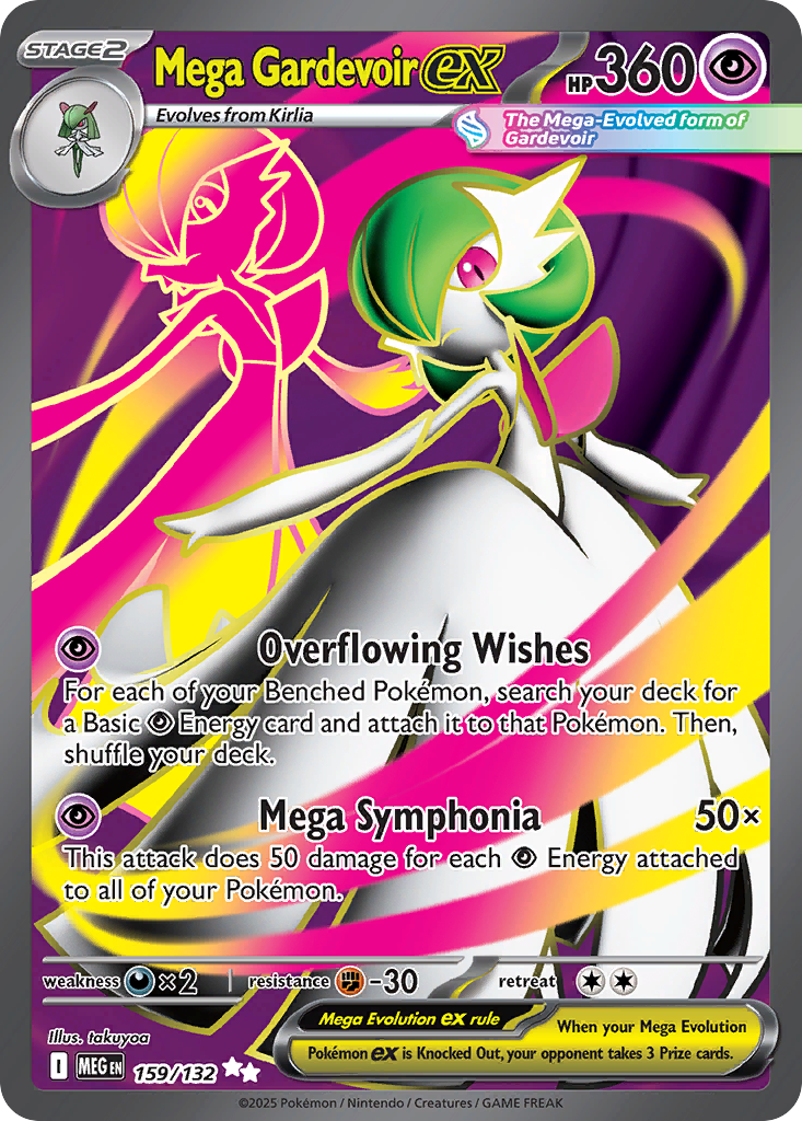 Mega Gardevoir ex 159/132