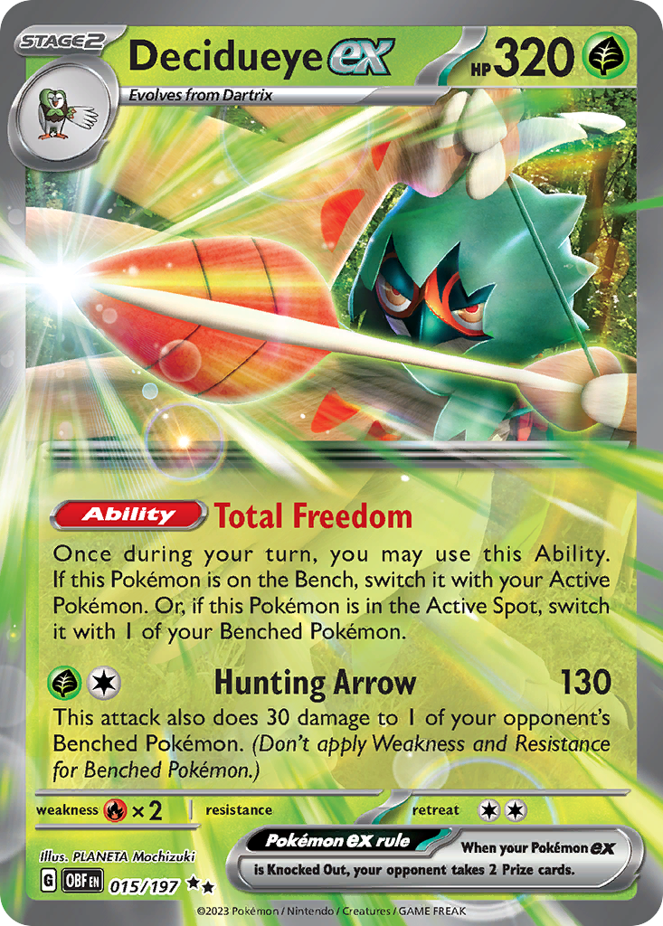 Decidueye ex 015/197