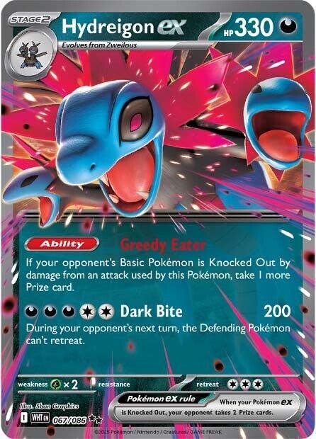 067/086 - White Flare - Hydreigon ex