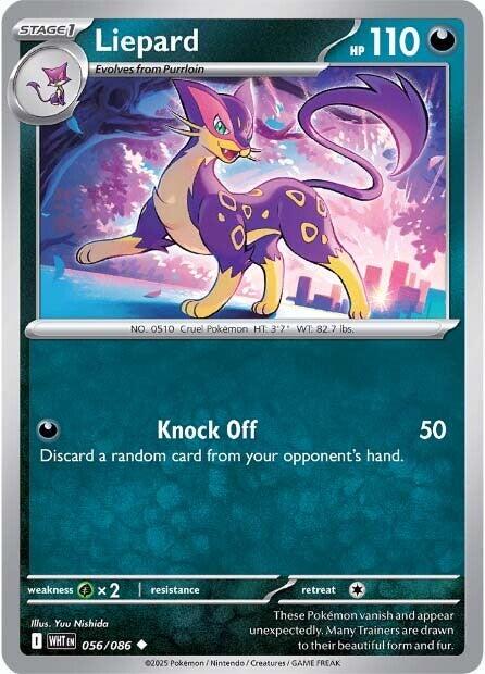 056/086 - White Flare - Liepard