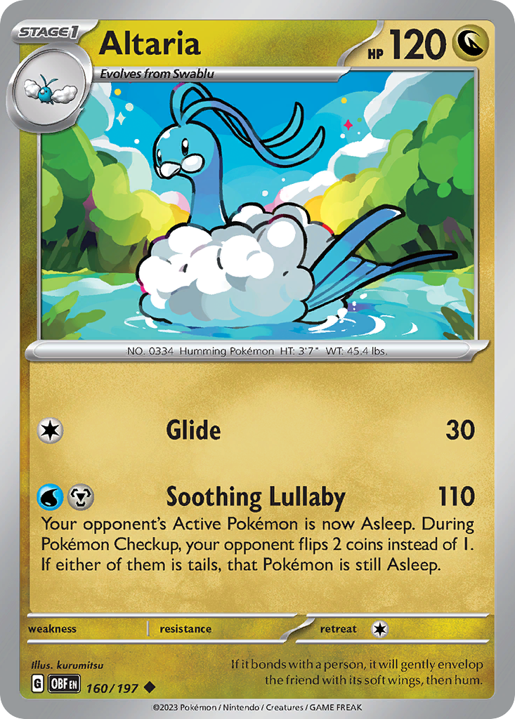 Altaria (Reverse Holo) 160/197
