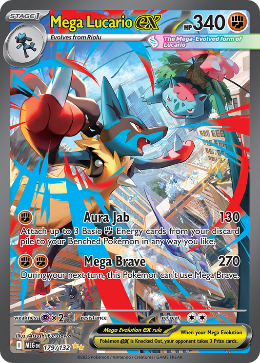 Mega Lucario ex 179/132