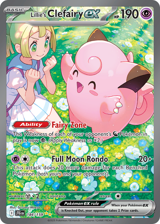 Lillie's Clefairy ex 184/159