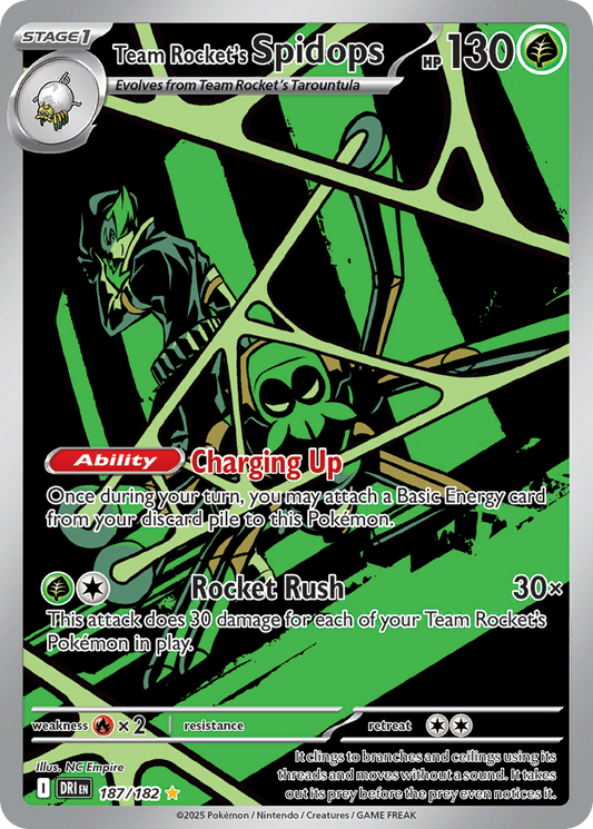 Team Rocket's Spidops 187/182