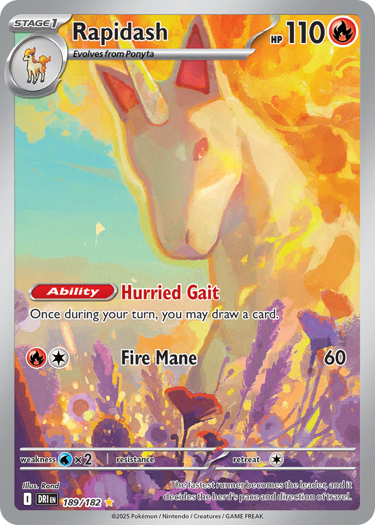 Rapidash 189/182