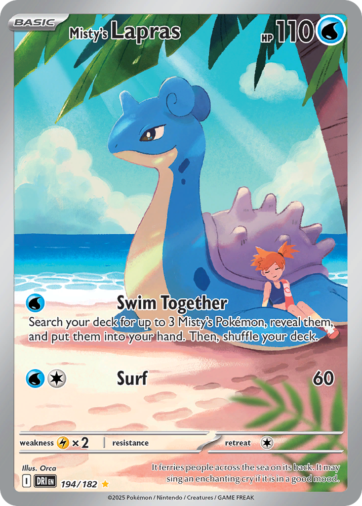 Misty's Lapras 194/182