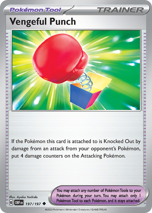 Vengeful Punch (Reverse Holo) 197/197