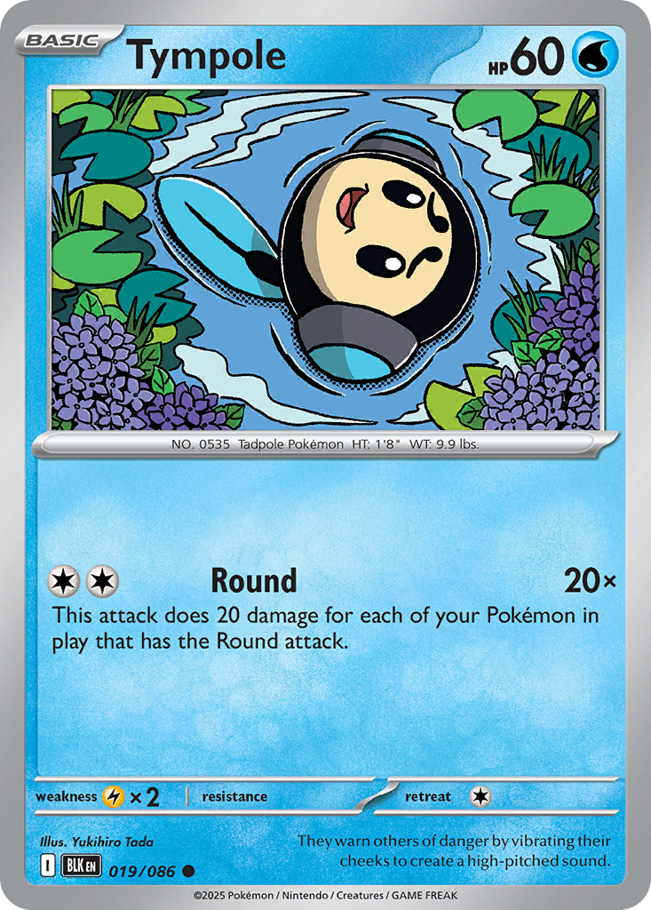 Tympole (Reverse Holo) 19/86
