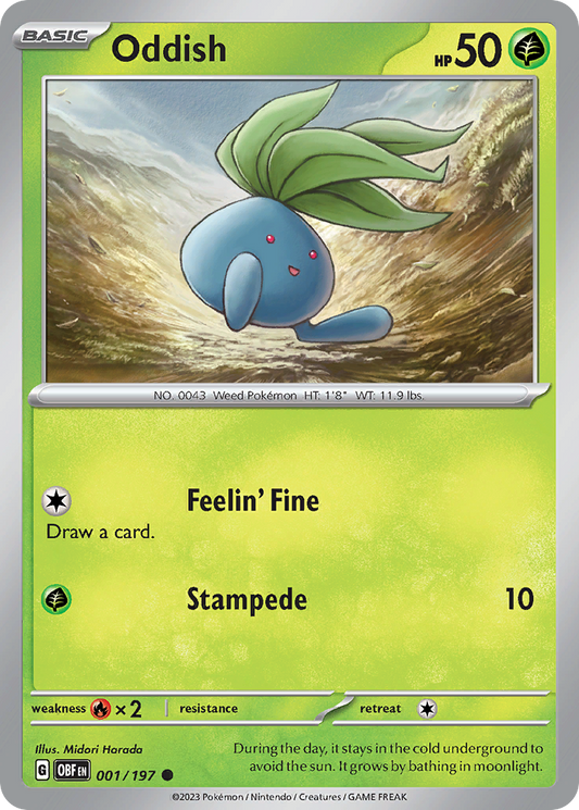 Oddish 001/197