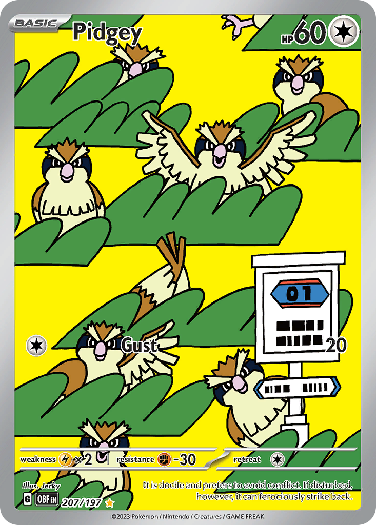 Pidgey 207/197
