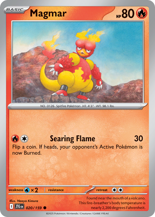 Magmar (Reverse Holo) 020/159