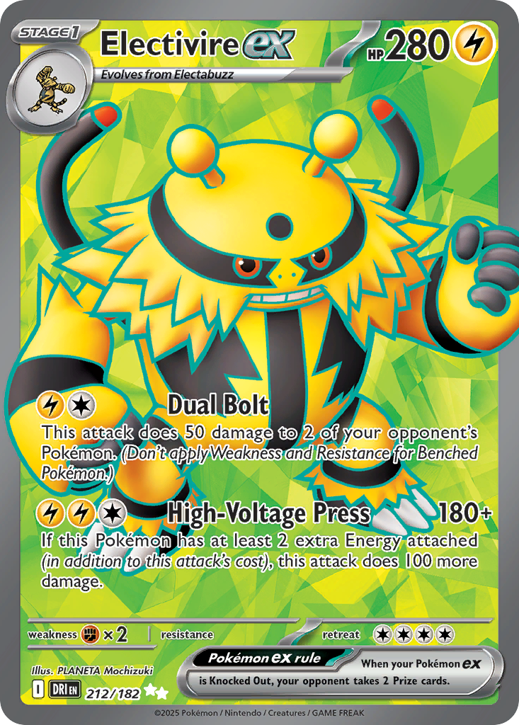 Electivire ex 212/182