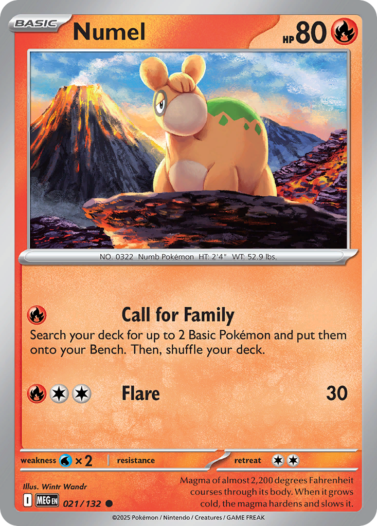 Numel (Reverse Holo) 021/132