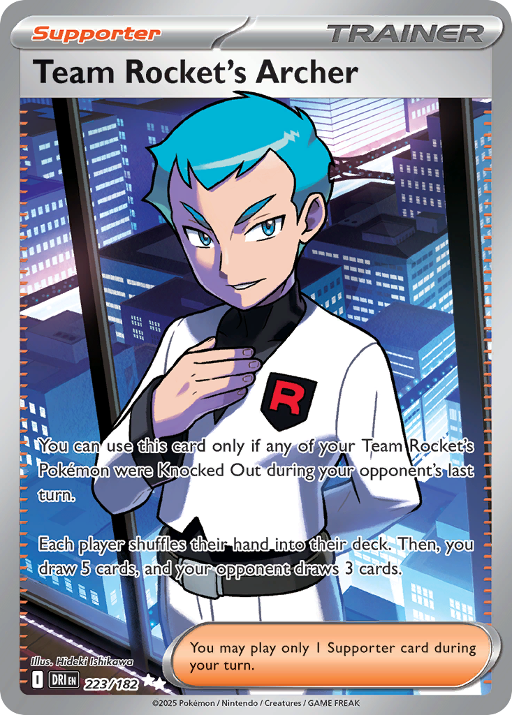 Team Rocket's Archer 223/182