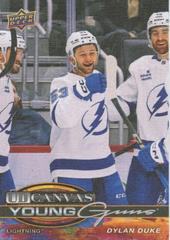 2025 UPPER DECK #C-103 - DYLAN DUKE (UD Canvas) - YOUNG GUNS RC ROOKIE