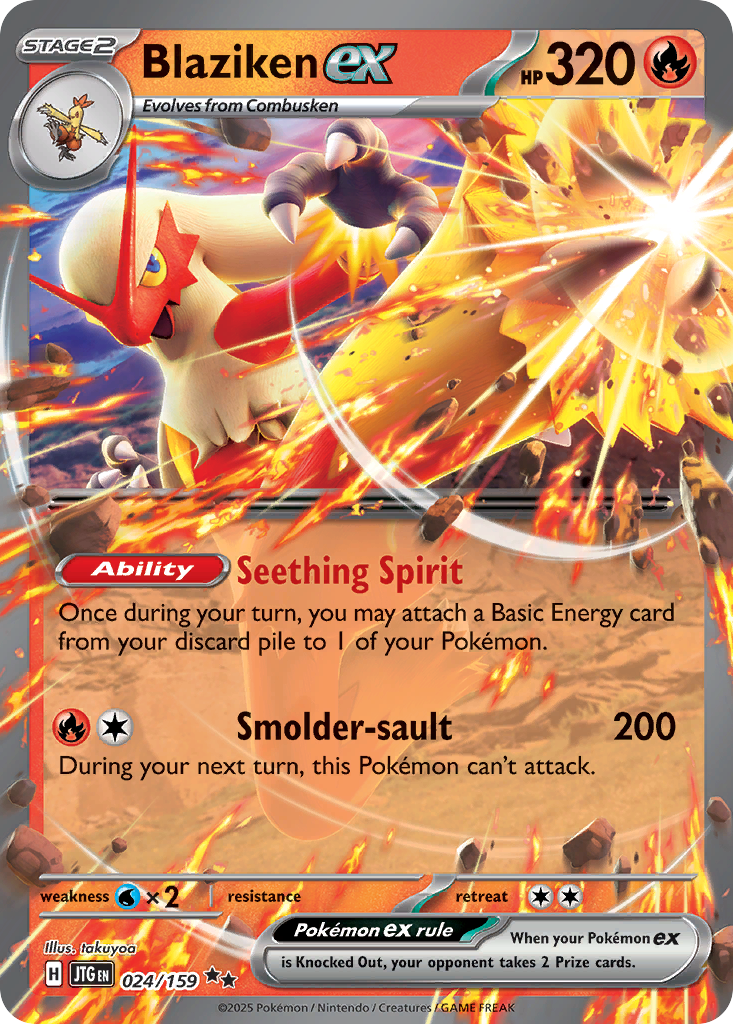 Blaziken ex 024/159