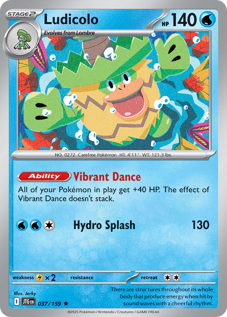 Ludicolo (Reverse Holo) 037/159