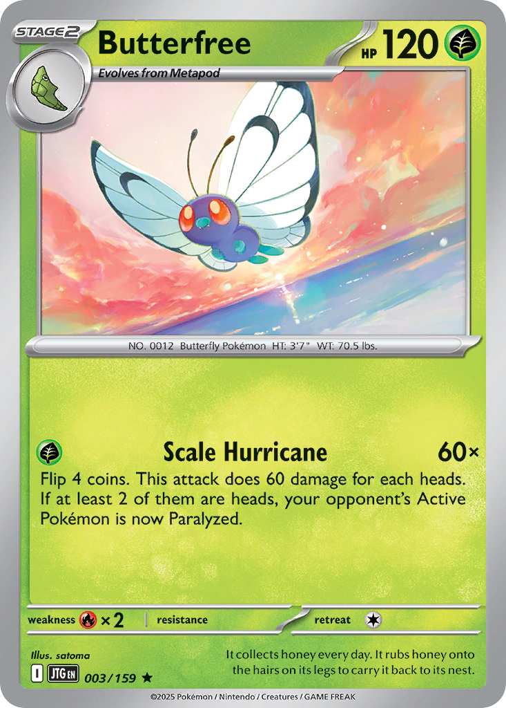 Butterfree (Holo) 003/159