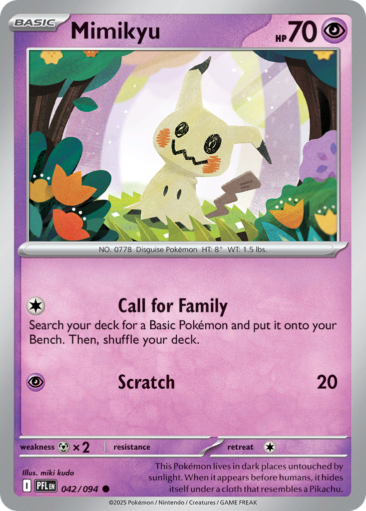Mimikyu (Reverse Holo) 42/94