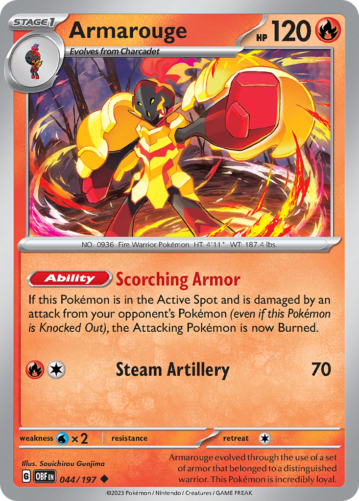 Armarouge (Reverse Holo) 044/197