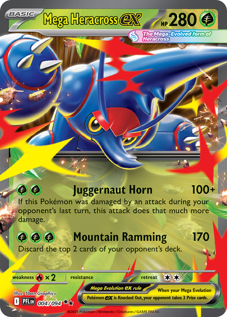 Mega Heracross ex 04/94