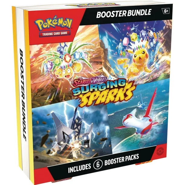 Pokemon TCG: Scarlet & Violet—Surging Sparks Booster Bundle