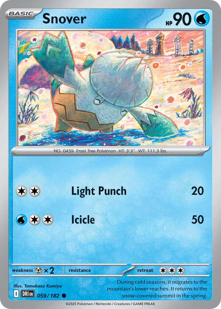 Snover (Reverse Holo) 059/182