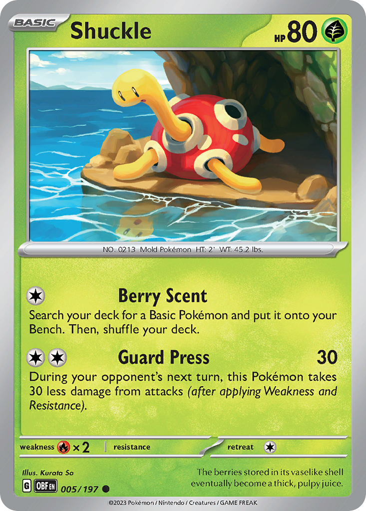 Shuckle 005/197