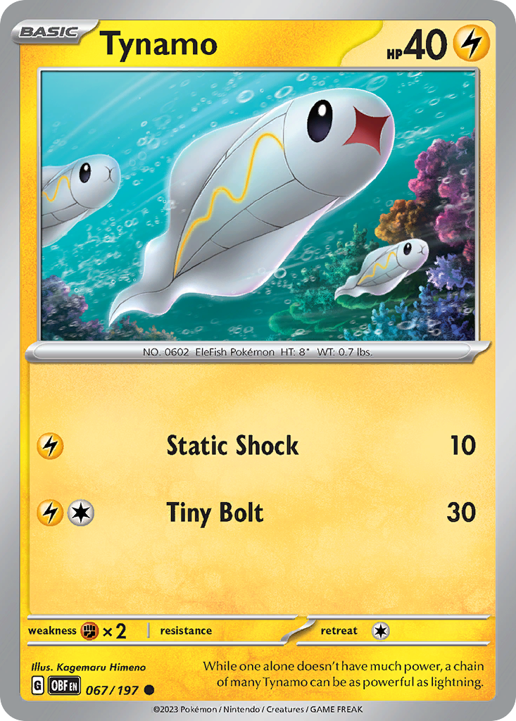 Tynamo (Reverse Holo) 067/197