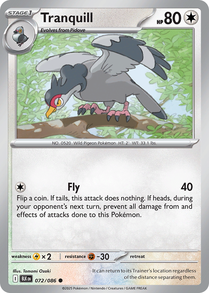 Tranquill 72/86