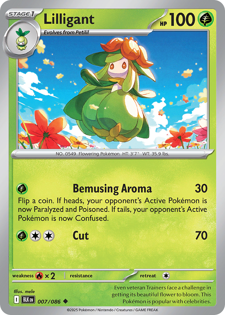Lilligant (Reverse Holo) 07/86
