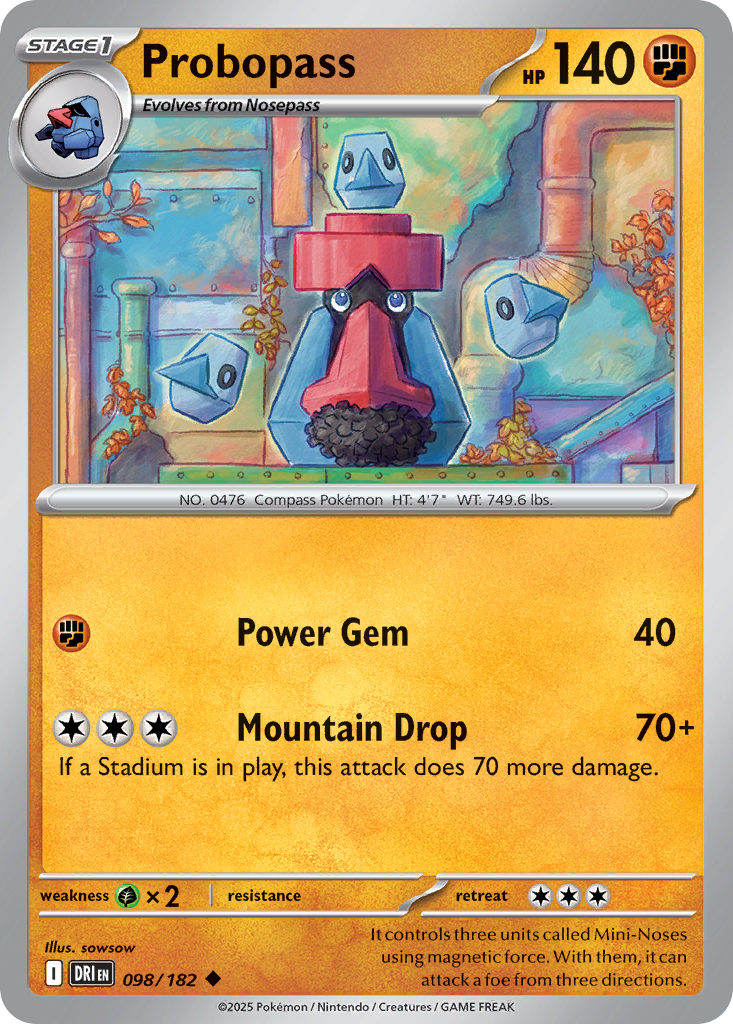 Probopass (Reverse Holo) 098/182