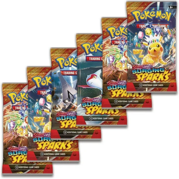 Pokemon TCG: Scarlet & Violet—Surging Sparks Booster Bundle