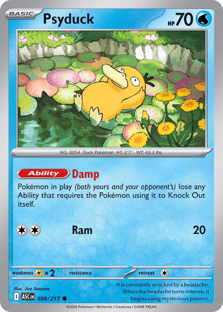 039 Psyduck - Ascended Heroes | Pokémon TCG