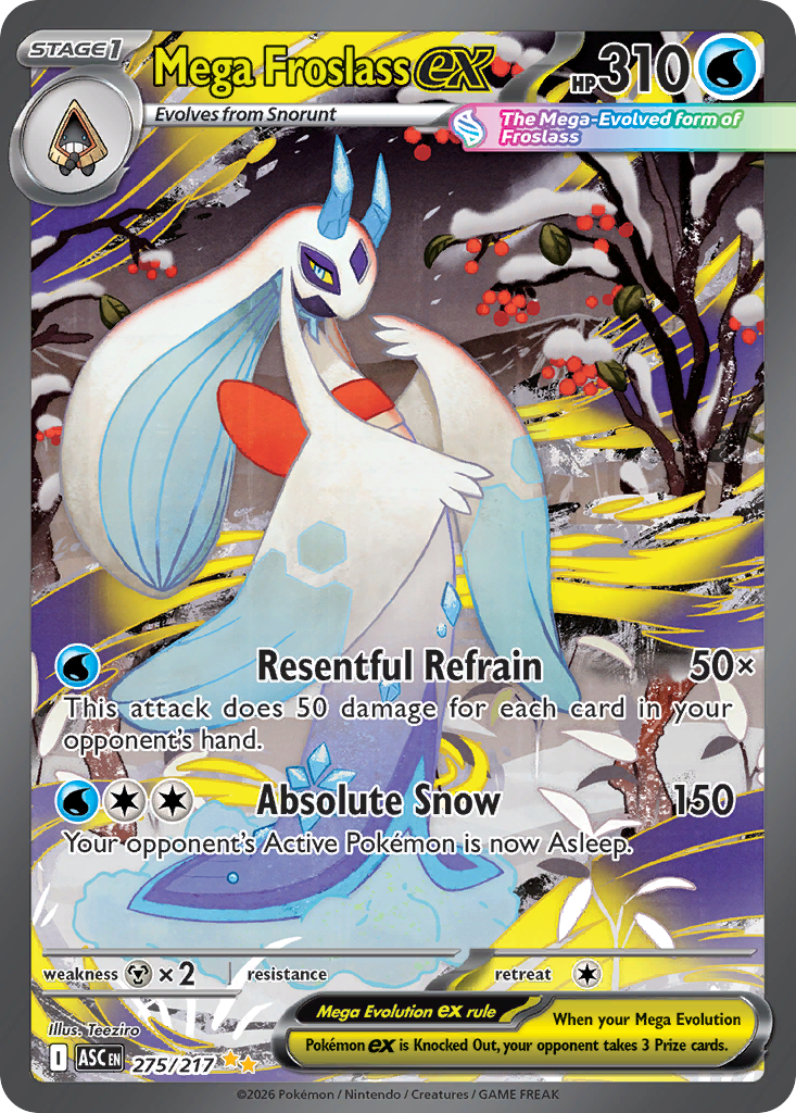 275 Mega Froslass ex - Ascended Heroes | Pokémon TCG