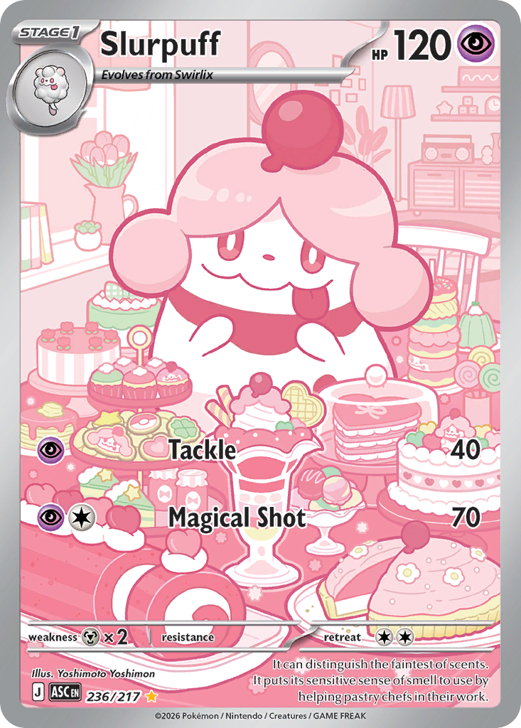 236 Slurpuff - Ascended Heroes | Pokémon TCG