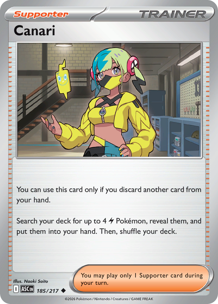 185 Canari - Ascended Heroes | Pokémon TCG