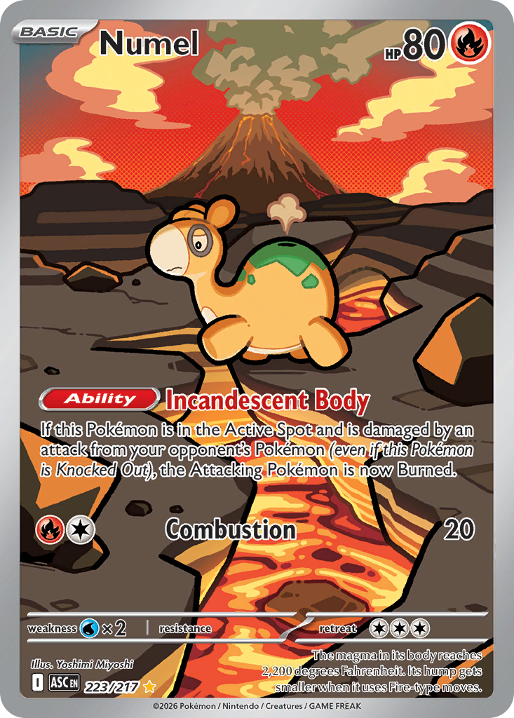 223 Numel - Ascended Heroes | Pokémon TCG