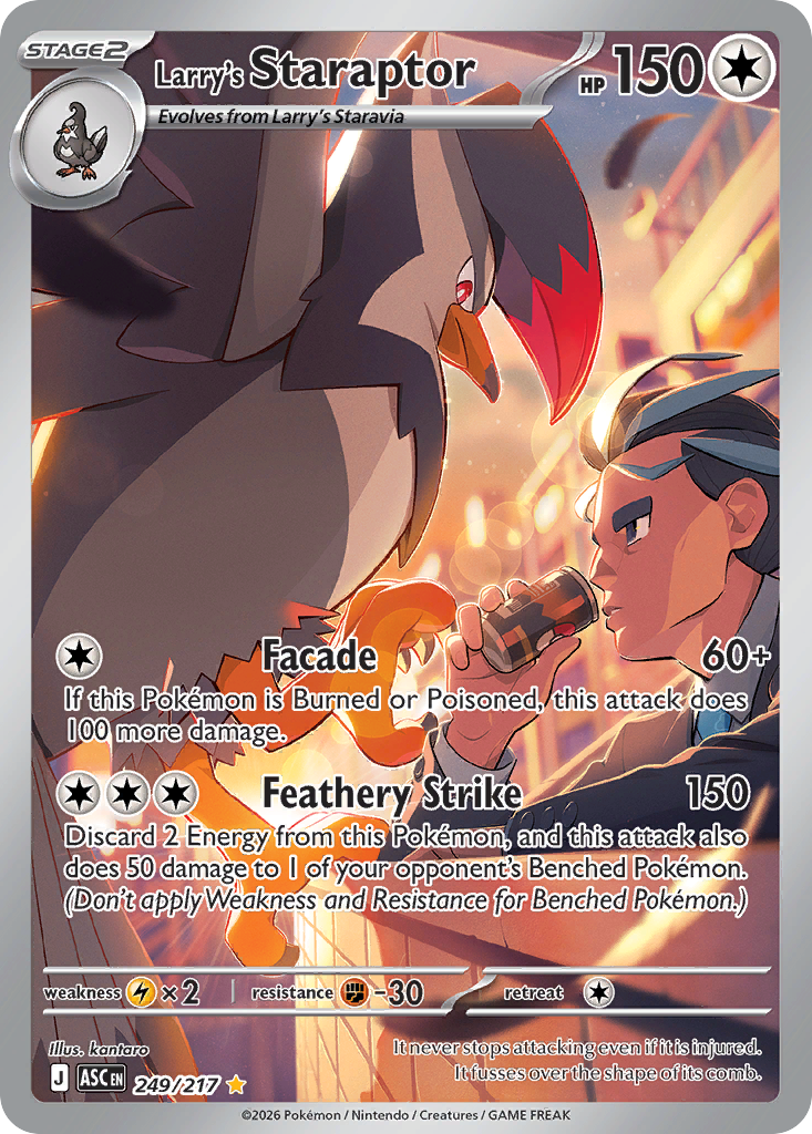 249 Larry's Staraptor - Ascended Heroes | Pokémon TCG