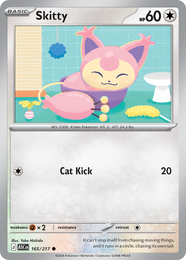 165 Skitty - Ascended Heroes | Pokémon TCG