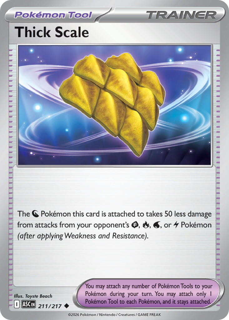 211 Thick Scale - Ascended Heroes | Pokémon TCG