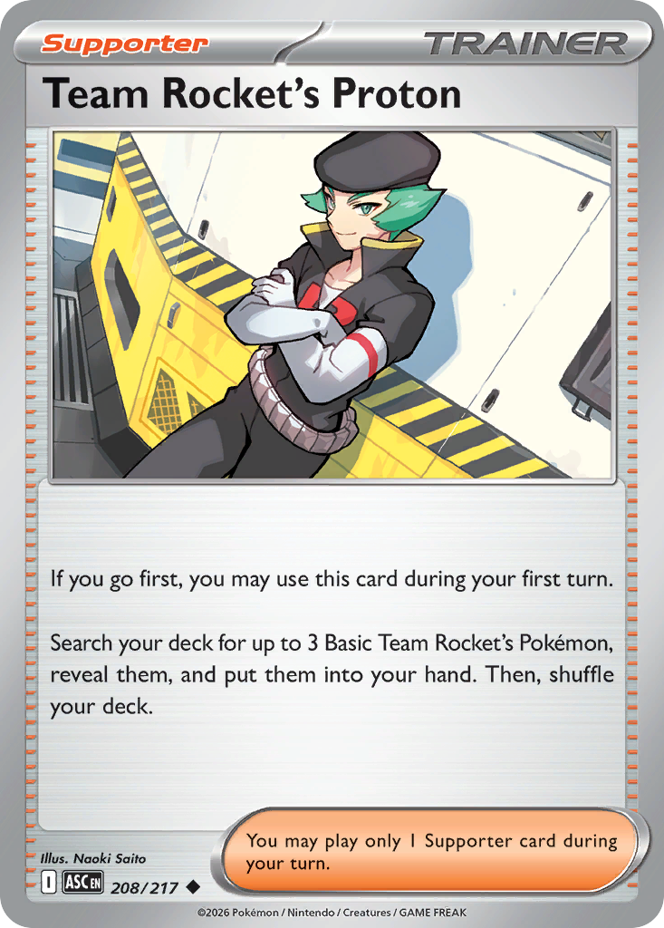 208 Team Rocket's Proton - Ascended Heroes | Pokémon TCG