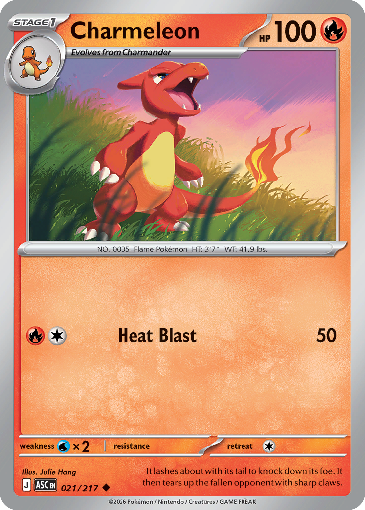 021 Charmeleon - Ascended Heroes | Pokémon TCG