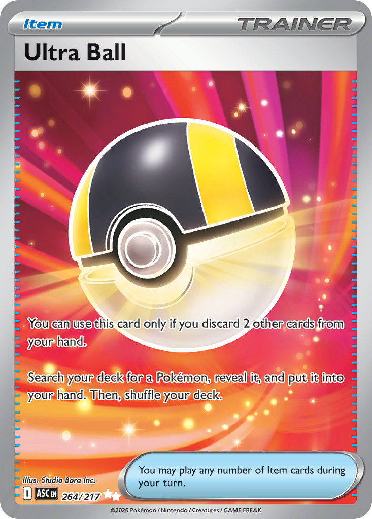 264 Ultra Ball - Ascended Heroes | Pokémon TCG