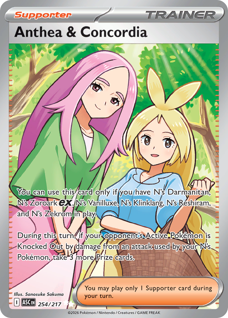 254 Anthea & Concordia - Ascended Heroes | Pokémon TCG